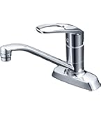 Amazon | LIXIL(リクシル) INAX シングルレバー混合水栓 ホワイト SF